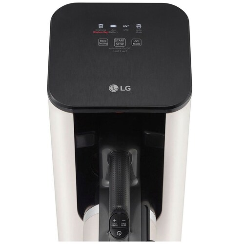 Aspiradora Inalámbrica LG Cordzero "todo en Uno" con Estación Limpieza Automática y Thinq Conexión Wi-Fi Beige A9-Ultra