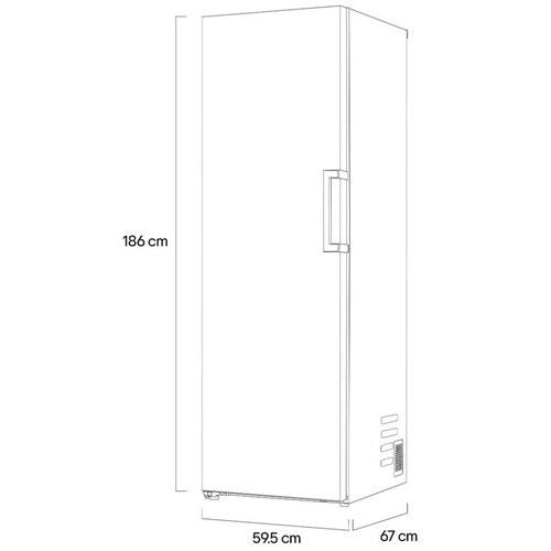 Congelador LG Color Beige de 11 Pulgadas Gl71Bjb
