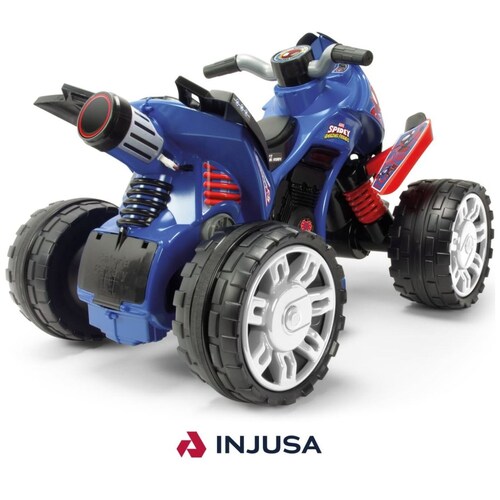 Cuatrimoto Montable Infantil Spiderman 12V Injusa