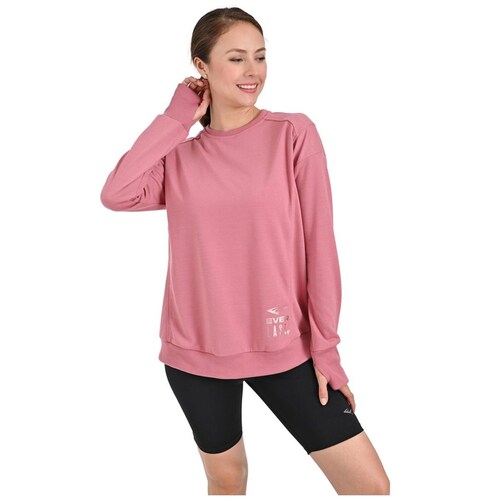 Sudadera Cuello Redondo Everlast para Mujer