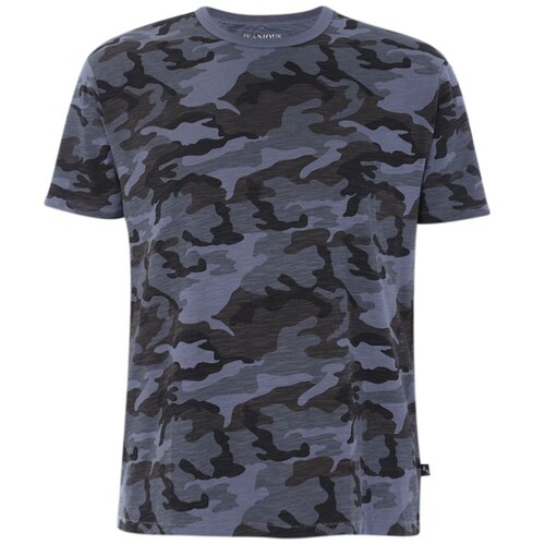 Playera Manga Corta Camuflaje Jeanious para Hombre