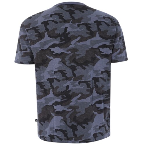 Playera Manga Corta Camuflaje Jeanious para Hombre