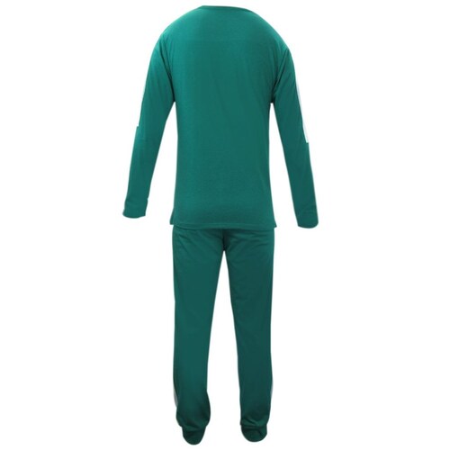 Pijama Squid Game Playera Manga Larga Pantalón para Hombre