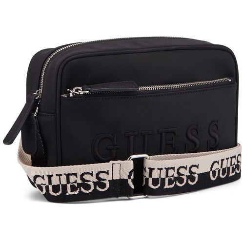 Bolsa Guess Factory Crossbody en Color Negro