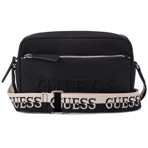 Bolsa Guess Factory Crossbody en Color Negro