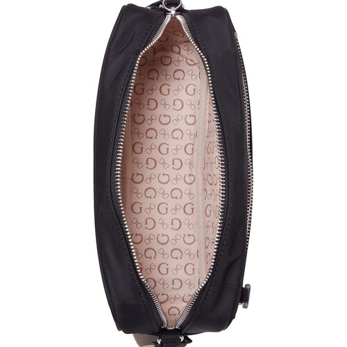 Bolsa Guess Factory Crossbody en Color Negro
