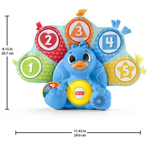 Pavo Real Plumas Coloridas Linkimals Fisher-Price