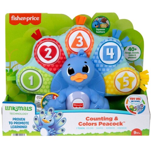 Pavo Real Plumas Coloridas Linkimals Fisher-Price