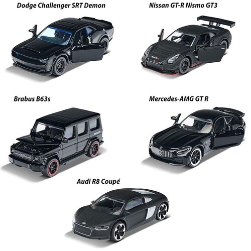 5 Coches en Miniatura Majorette