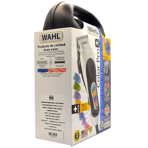 Kit Corte Pelo con Guías de Color Wahl