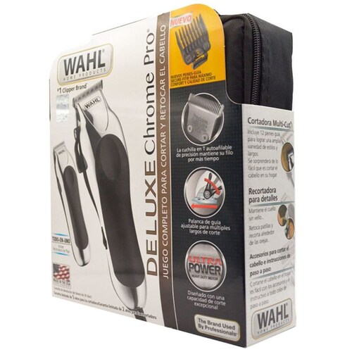 Juego Corte Cabello Deluxe Chrome Pro Wahl
