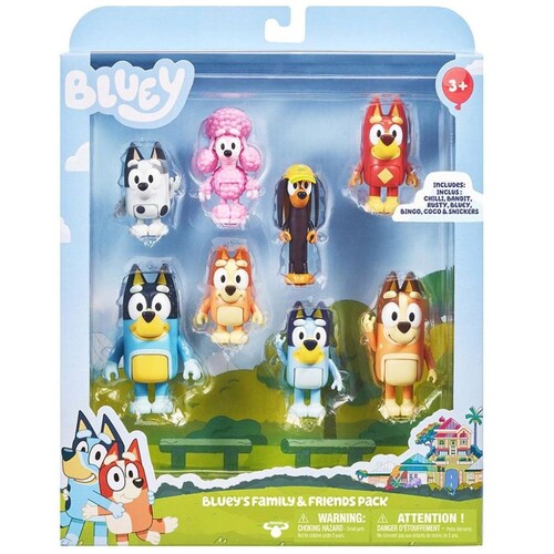 Bluey Colección 8 Figuras