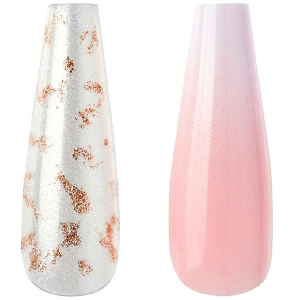 Cala Kit De Uñas Postizas Nail Creations Lux Long Coffin OmbrÃ© 24 piezas image number 1