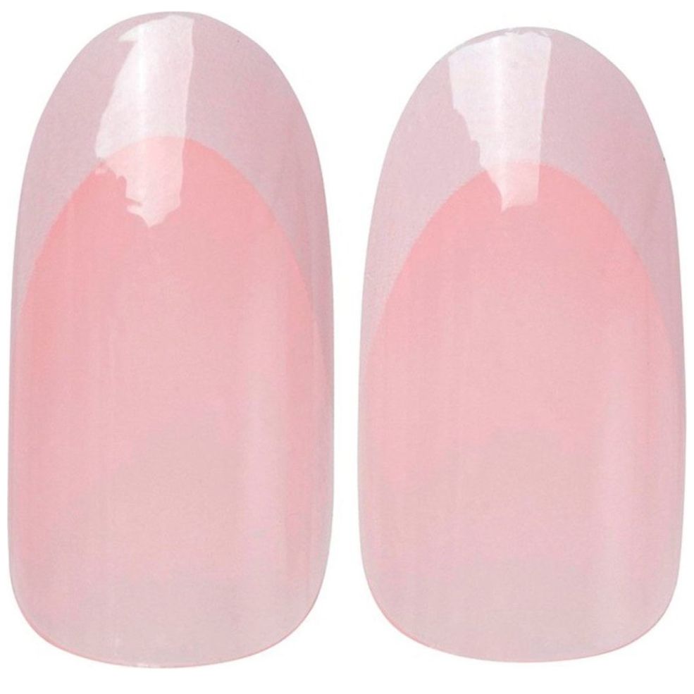 Cala Kit De Uñas Postizas Medium Oval French 24 piezas image number 1