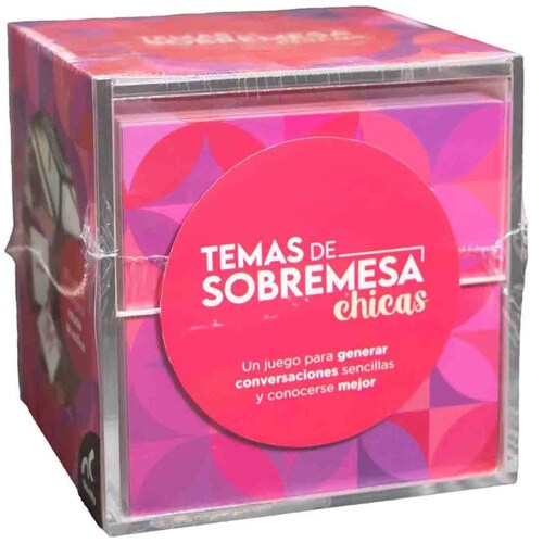 Juego de Cartas Temas de Sobremesa Chicas