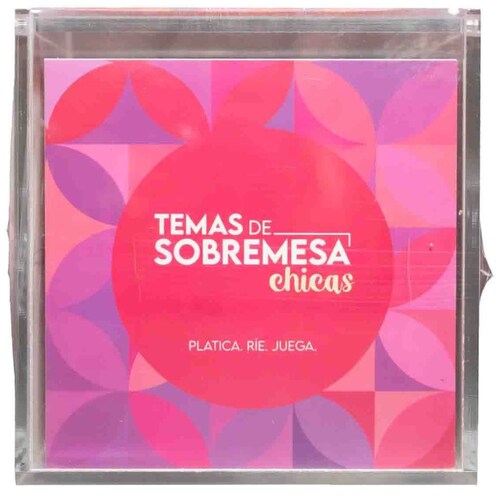 Juego de Cartas Temas de Sobremesa Chicas