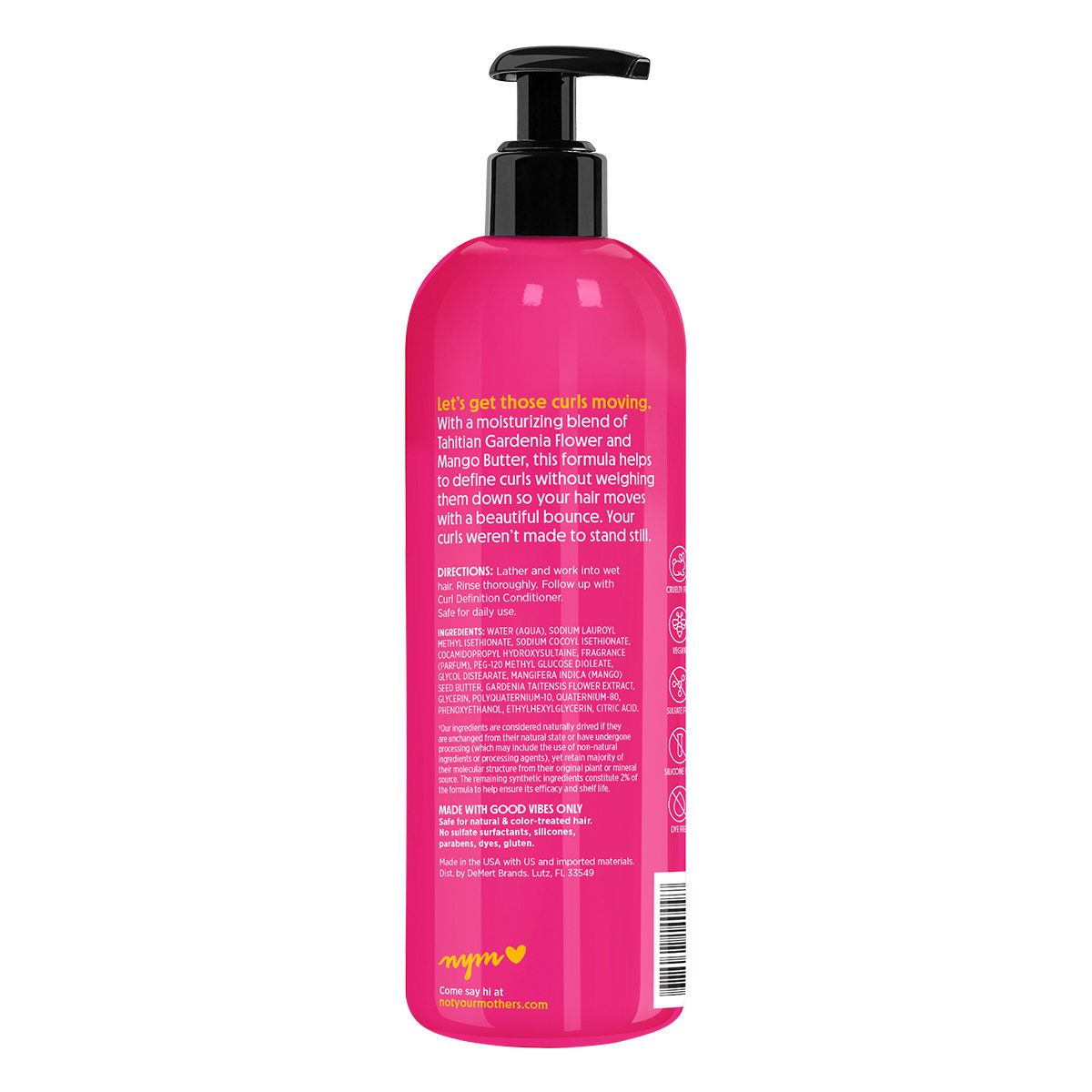 Not Your Mother's Shampoo para Rizos Mango/Gardenia 450 Ml image number 1