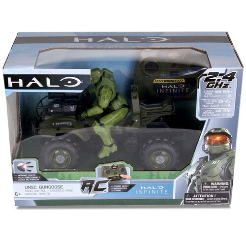 Vehículo a Control Remoto Gungoose Halo Infinite 20Cm 2 4Ghz