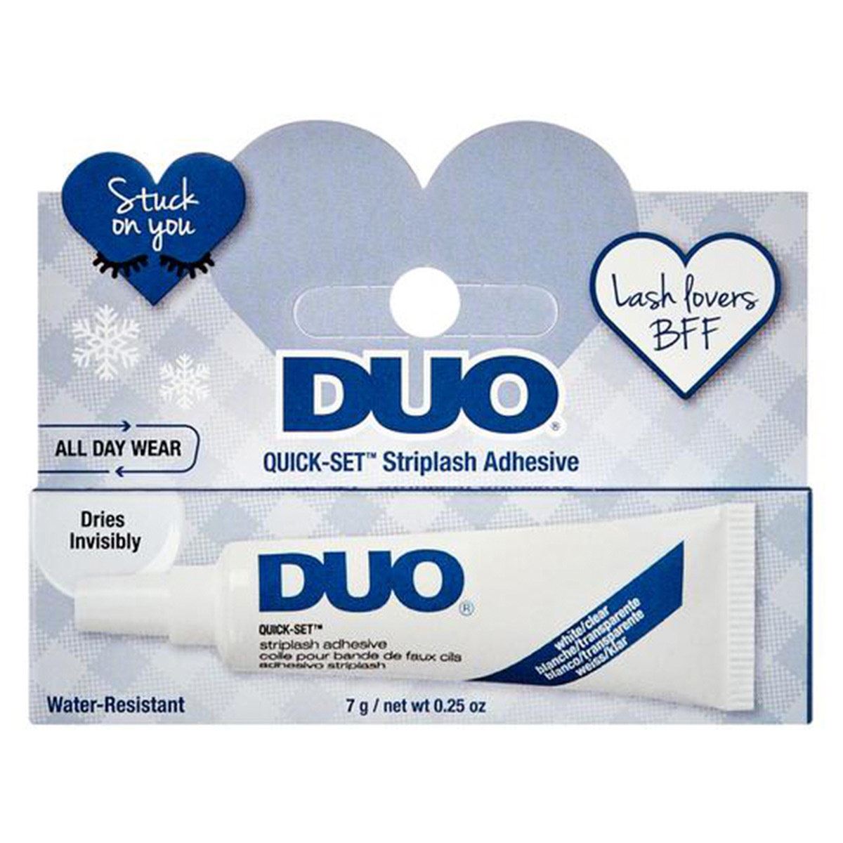 Pegamento Para Pestañas Duo Quickset Clear Holiday Edition image number 0