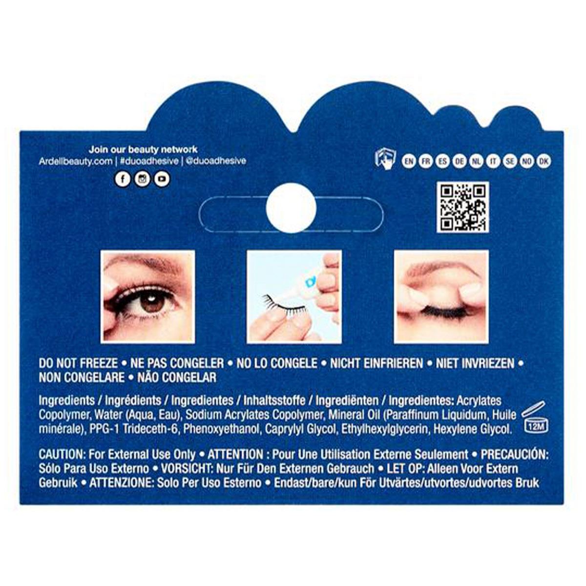 Pegamento Para Pestañas Duo Quickset Clear Holiday Edition image number 3