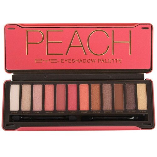 Paleta de Sombras 12 Tonos Peach By030 Bys