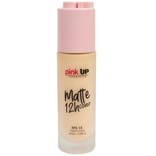 Maquillaje Líquido Mate Pink Up Pale 100 Matte 12H Cover