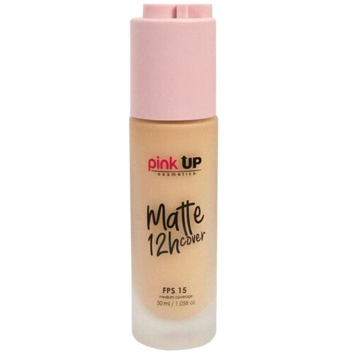 Maquillaje Líquido Mate Pink Up True Beige 400 Matte 12H Cover
