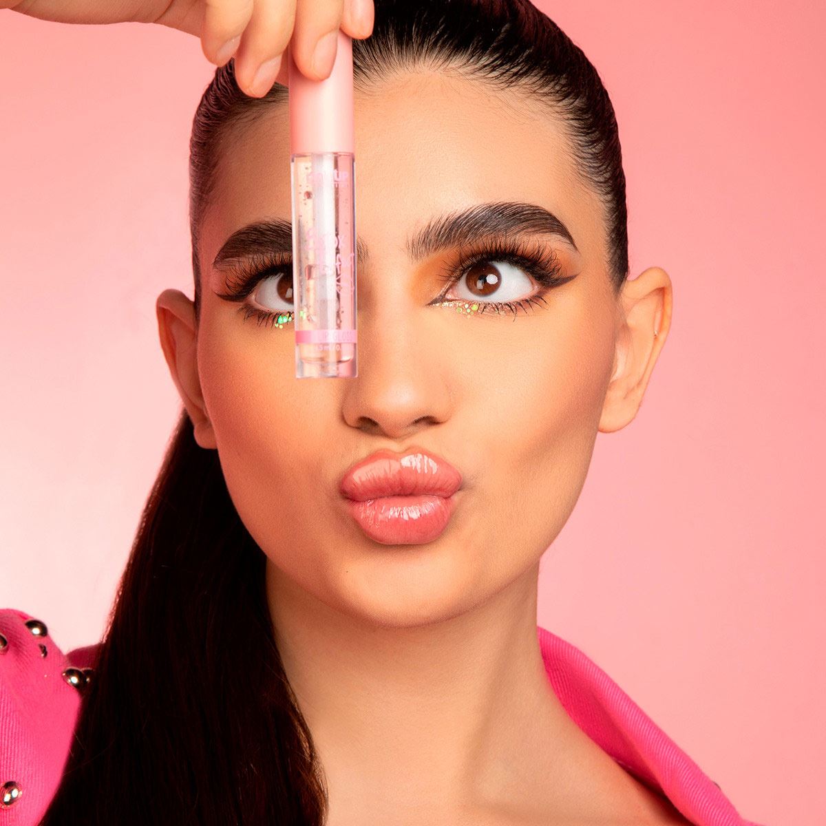 Lipgloss Pink Up Efecto Botox image number 2