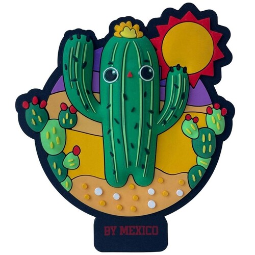 Imán 3D Cactus By Mexico