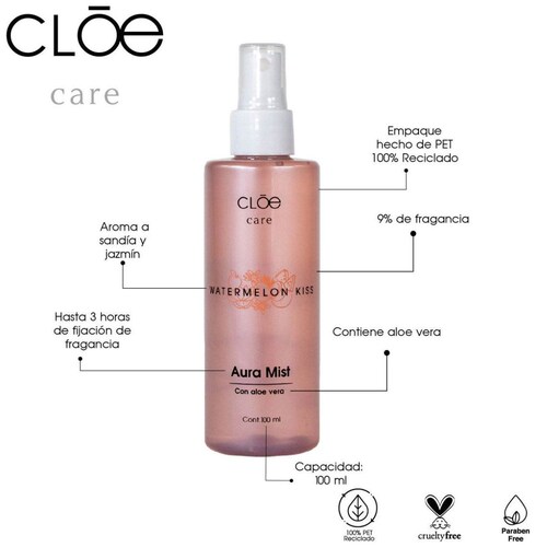 Aura Mist Cloe Sandía 100 Ml