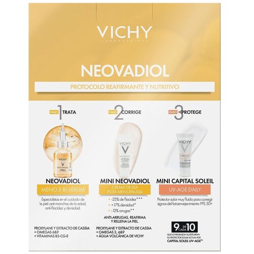 Kit Vichy Neovadiol Protocolo Nutritivo Reafirmant