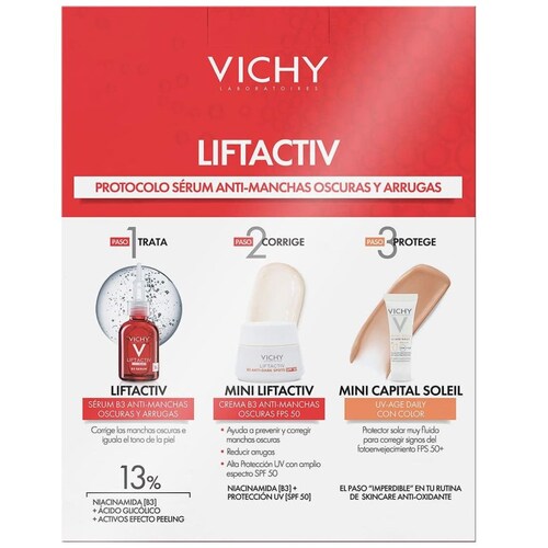 Kit Vichy B3 Xmas 2023 Protocolo Anti-Manchas