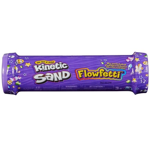 Kinetic Sand Tubos de Confetti