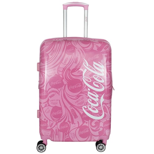 Maleta Clasic 24" Rosa Coca Cola