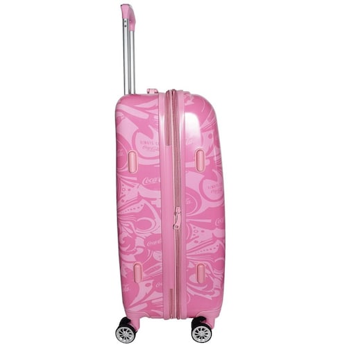 Maleta Clasic 24" Rosa Coca Cola