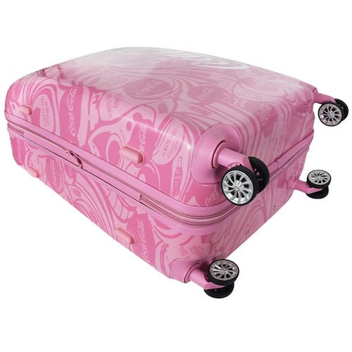 Maleta Clasic 24" Rosa Coca Cola