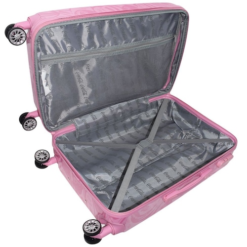 Maleta Clasic 24" Rosa Coca Cola
