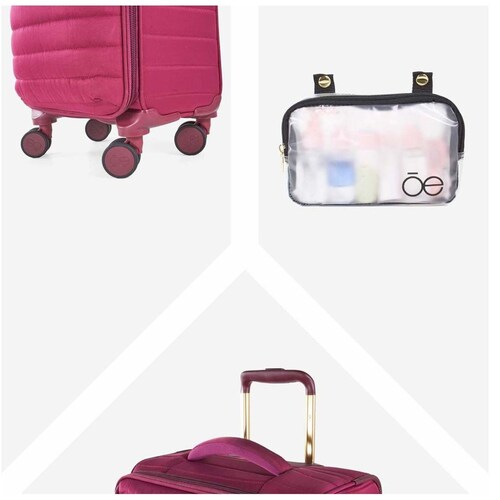 Maleta Ovecta 24" Tinto Cloe