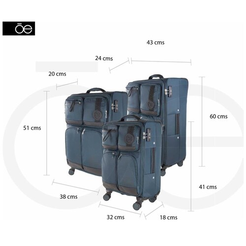 Maleta Belove 24" Morado Cloe