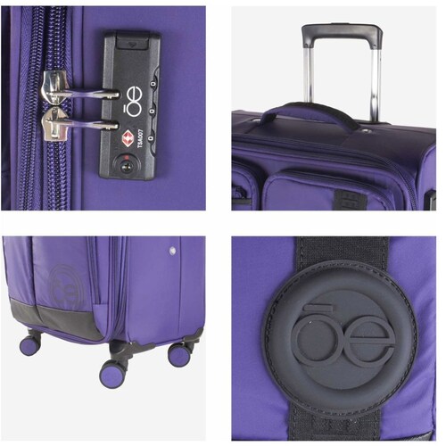 Maleta Belove 24" Morado Cloe