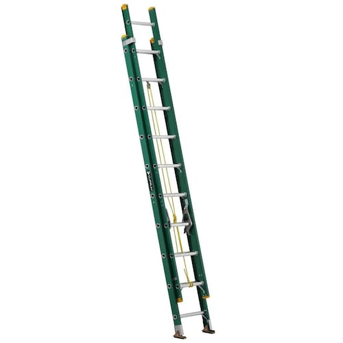 Escalera Extensión Cuprum Fibra de Vidrio 20 Escalones