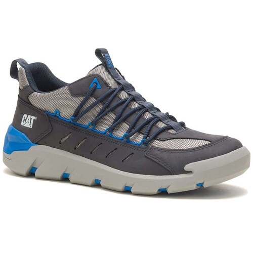 Tenis Caterpillar en Piel Gris