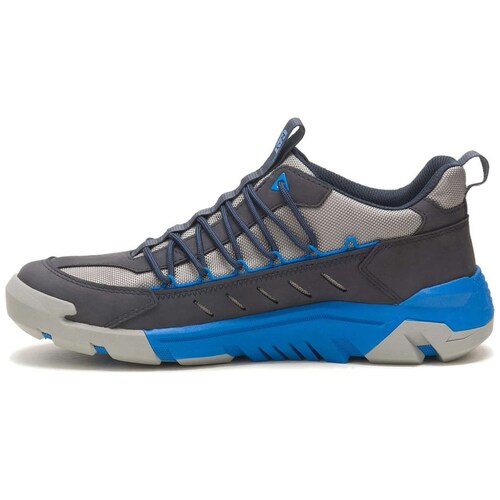Tenis Caterpillar en Piel Gris