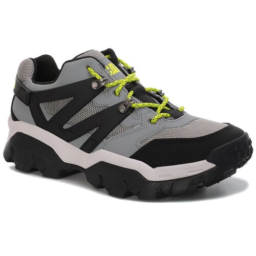 Tenis Caterpillar en Piel Gris