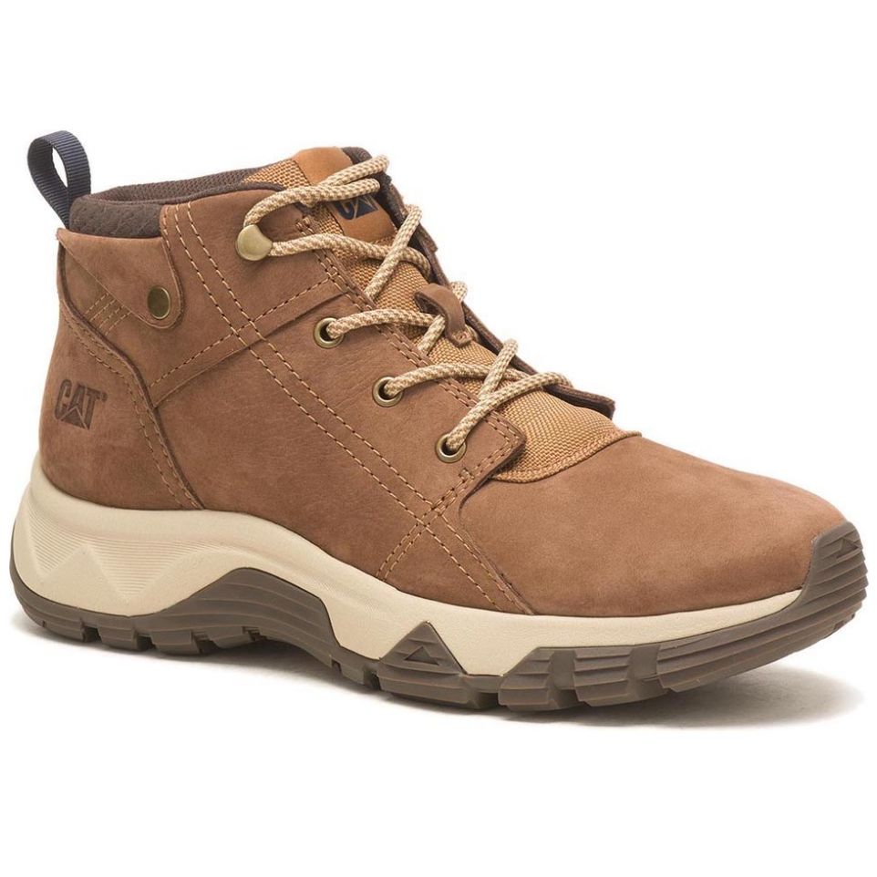 Bota Caterpillar en Piel Caf