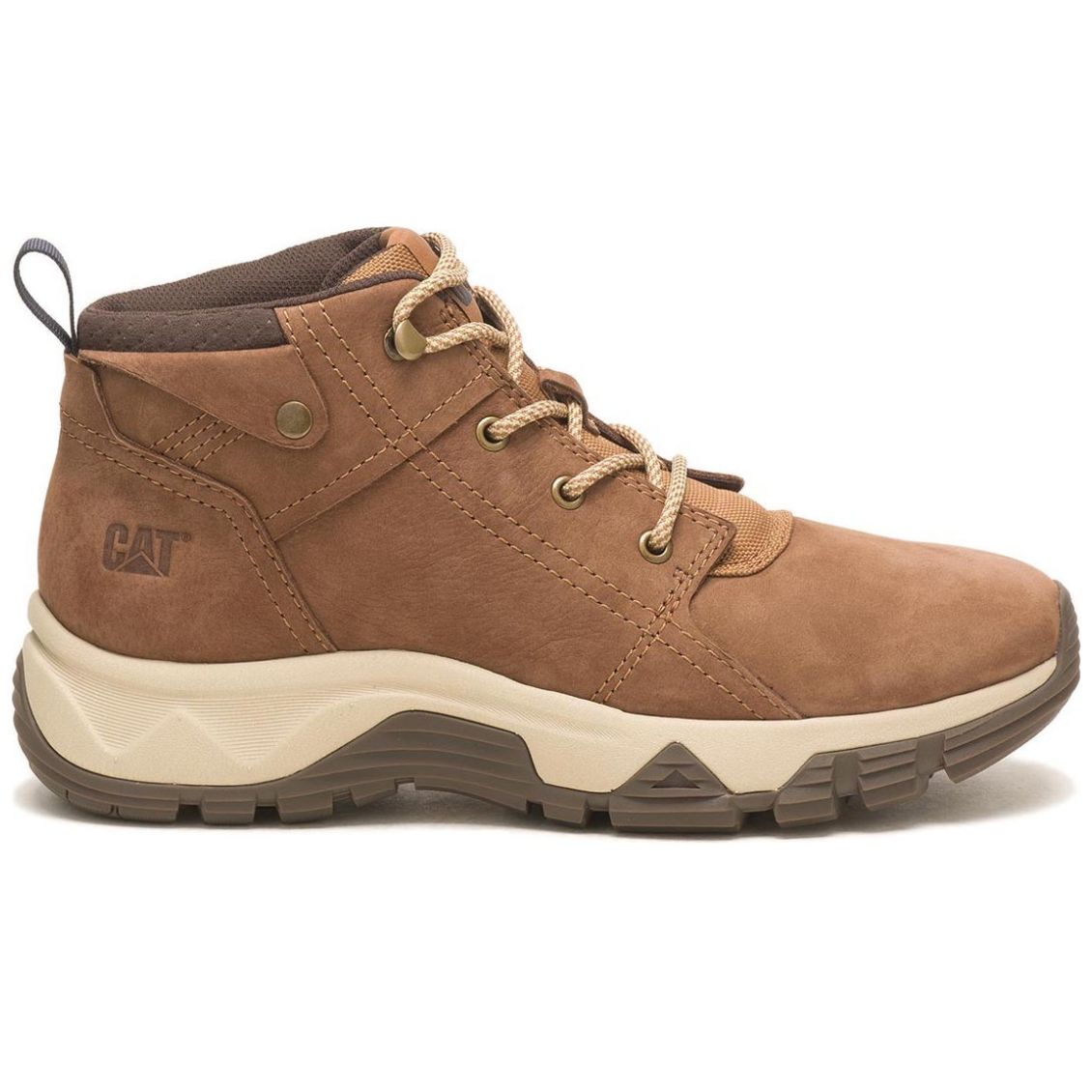 Bota Caterpillar en Piel Caf