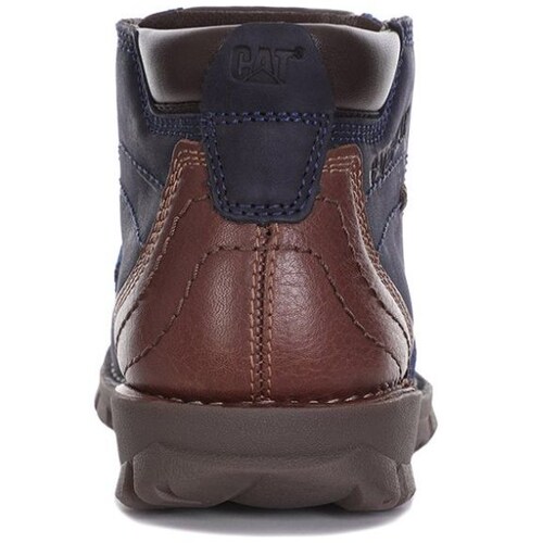 Bota Caterpillar en Piel Azul