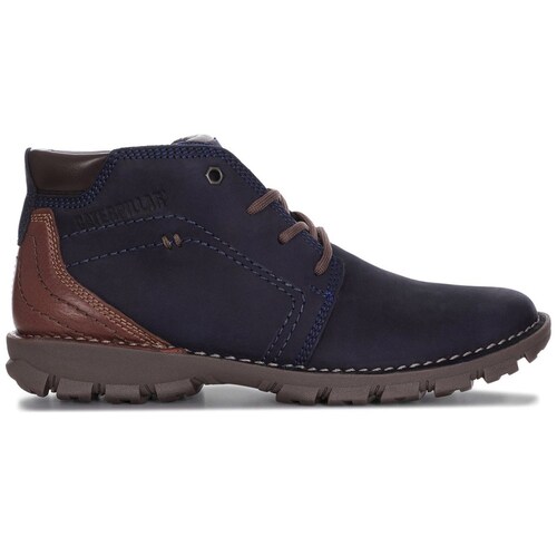 Bota Caterpillar en Piel Azul