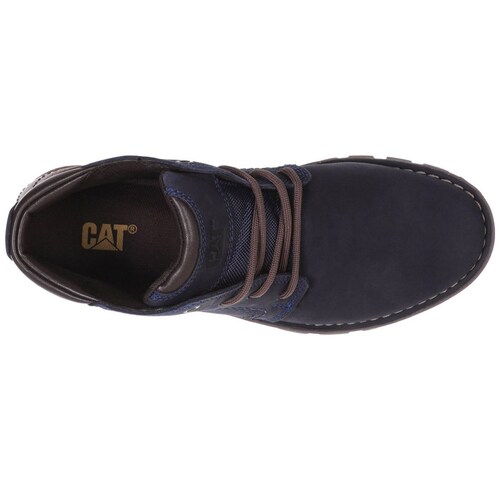 Bota Caterpillar en Piel Azul