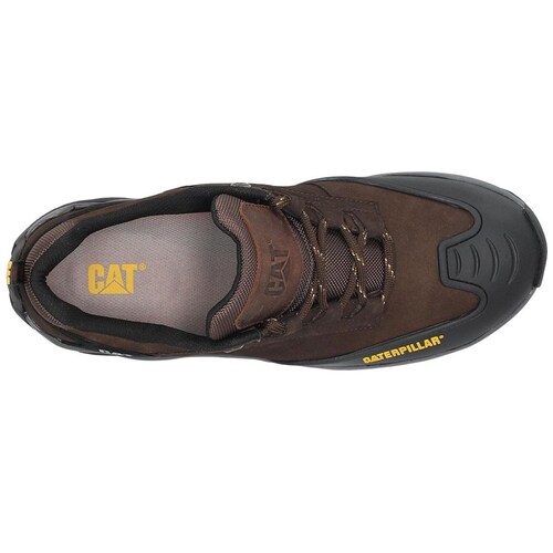 Tenis Caterpillar en Piel Café